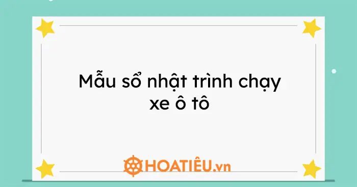 Nhật Ký Xe Ô Tô File Mâix Nhật Ký Xe Ô Tô File Mâix