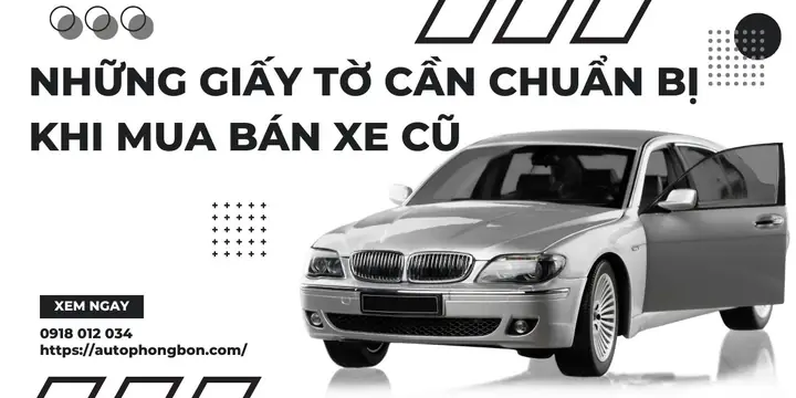 Những Giấy Tờ Cần Trang Bị Cho Xe Ô Tô Những Giấy Tờ Cần Trang Bị Cho Xe Ô Tô