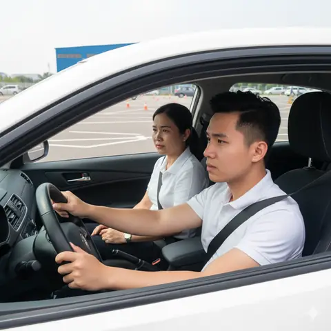 Những Ngớ Ngẫn Trong Thi Lái Xe Ô Tô B2
