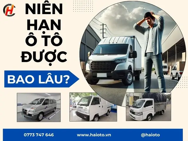 Niên Hạn Sử Dụng Xe Ô Tô Du Lịch