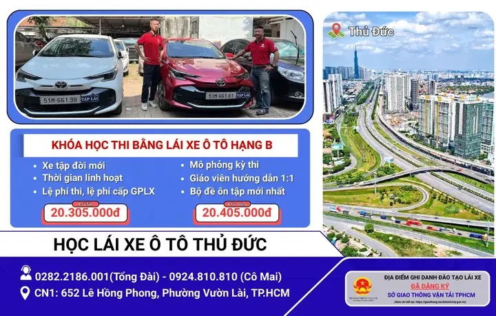 Nơi Tập De Xe Ô Tô