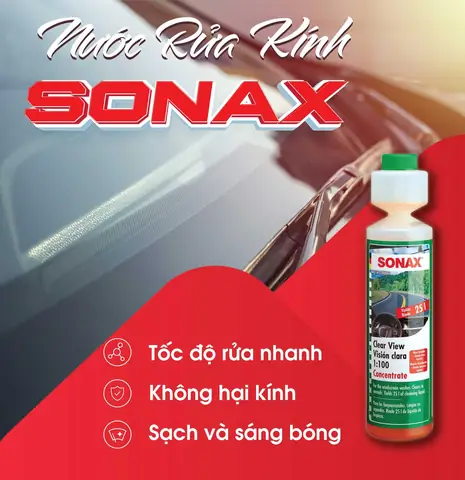 Nước Rửa Kính Xe Ô Tô Sonax: Đánh Giá Chi Tiết Và So Sánh Thực Tế Nước Rửa Kính Xe Ô Tô Sonax: Đánh Giá Chi Tiết Và So Sánh Thực Tế