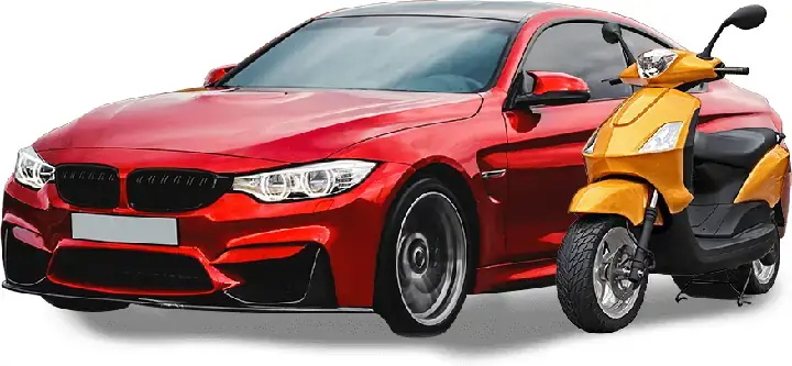 Ô Tô Và Xe Máy Bon Bon Trên Đường Bộ