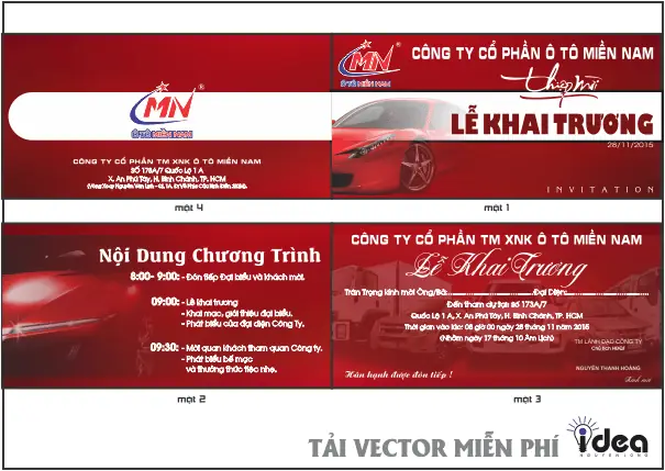 Phát Biểu Khai Trương Xe Ô Tô