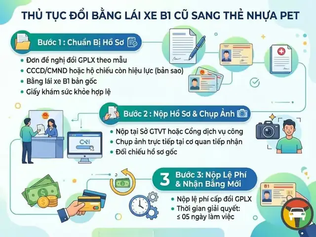 Phí Đổi Bằng Lái Xe Ô Tô Pet Phí Đổi Bằng Lái Xe Ô Tô Pet