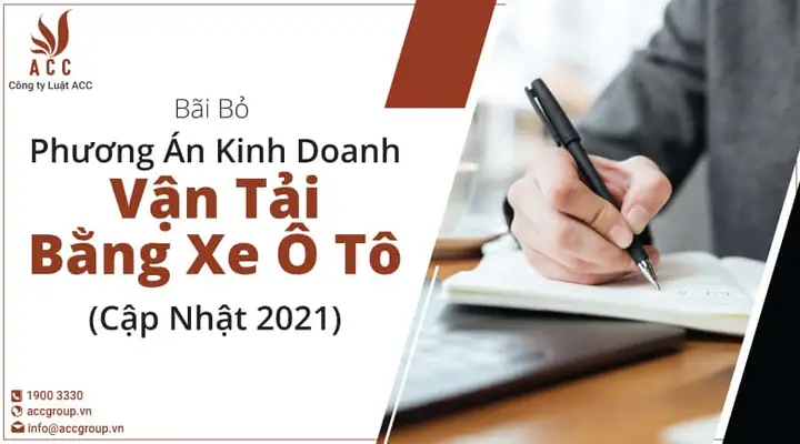 Phương Án Kinh Doanh Vận Tải Bằng Xe Ô Tô - Thay Đổi Mới Nhất Phương Án Kinh Doanh Vận Tải Bằng Xe Ô Tô - Thay Đổi Mới Nhất