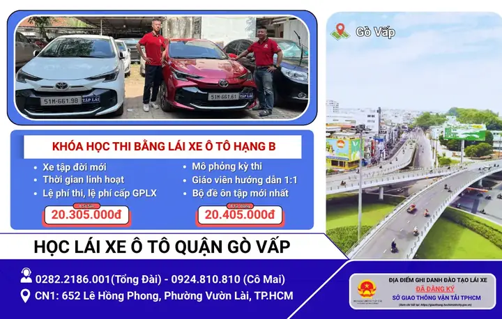Quận Gò Vấp Đăng Ký Xe Ô Tô Ở Đâu Quận Gò Vấp Đăng Ký Xe Ô Tô Ở Đâu