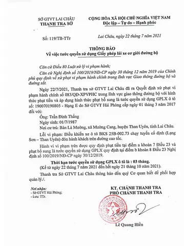 Quy Định Về Tước Giấy Phép Lái Xe Ô Tô Quy Định Về Tước Giấy Phép Lái Xe Ô Tô