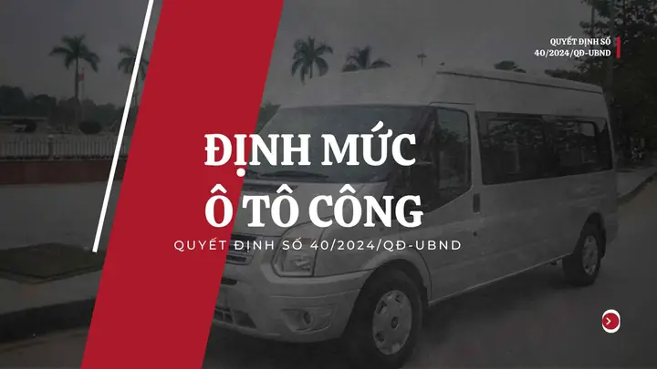 Quyết Định 40 Xe Ô Tô