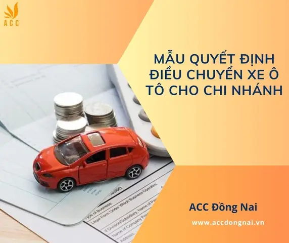 Quyết Định Điều Chuyển Xe Ô Tô