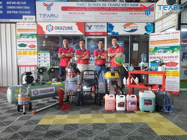 Mở Tiệm Rửa Xe Ô Tô Cần Gì? Danh Sách Thiết Bị Chuyên Nghiệp Đầy Đủ