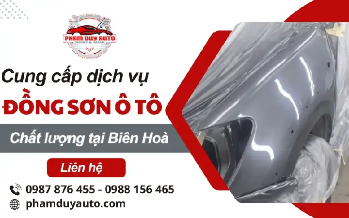 Top 5 Địa Chỉ Sơn Xe Ô Tô Uy Tín Nhất Tại Biên Hòa