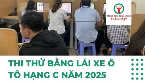 Thi Thử Bằng Lái Xe Ô Tô Hạng C 2025: Hướng Dẫn Chi Tiết Về Phần Mềm 600 Câu Hỏi Chuẩn Bộ Gtvt