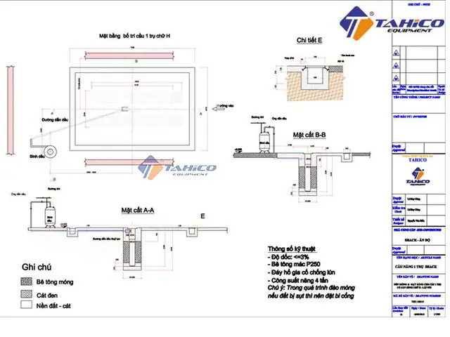 Thiết Kế Cầu Rửa Xe Ô Tô: Bản Vẽ Kỹ Thuật & Tiêu Chuẩn Thi Công Chuẩn Chuyên Gia