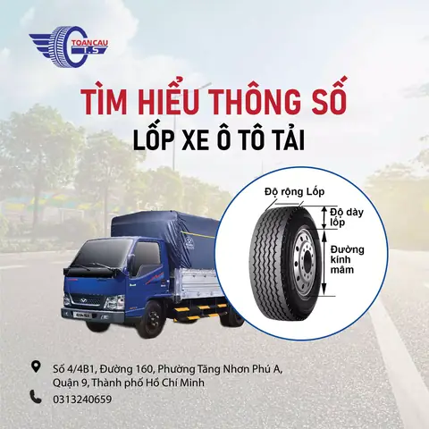 Thông Số Lốp Xe Ô Tô Tải: Hướng Dẫn Đọc & Hiểu Chính Xác Từ A-z