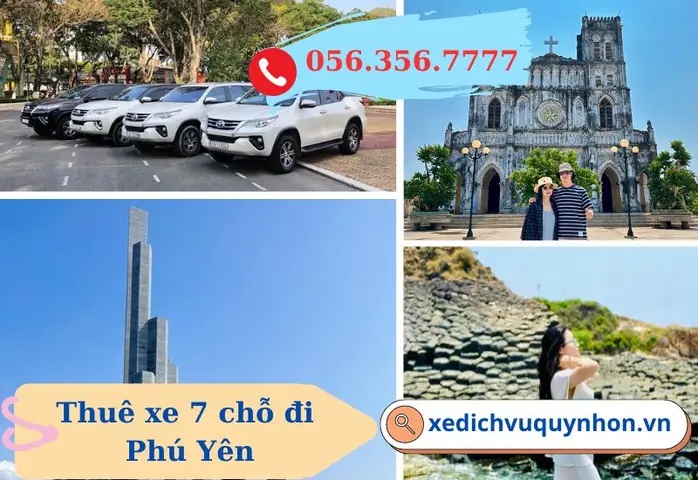 Top 5 Dịch Vụ Thuê Xe Ô Tô Uy Tín Từ Quy Nhơn Đi Phú Yên
