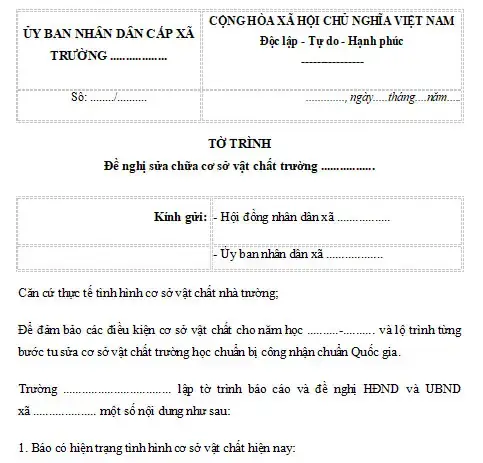 Tờ Trình Đề Nghị Sửa Chữa Xe Ô Tô: Hướng Dẫn Toàn Tập & Mẫu Chuẩn Tờ Trình Đề Nghị Sửa Chữa Xe Ô Tô: Hướng Dẫn Toàn Tập & Mẫu Chuẩn