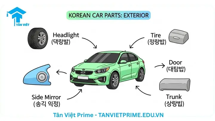 Từ Vựng Tiếng Hàn Về Xe Ô Tô: Bí Kiếp Đọc Hiểu Hướng Dẫn Sửa Chữa Từ Vựng Tiếng Hàn Về Xe Ô Tô: Bí Kiếp Đọc Hiểu Hướng Dẫn Sửa Chữa