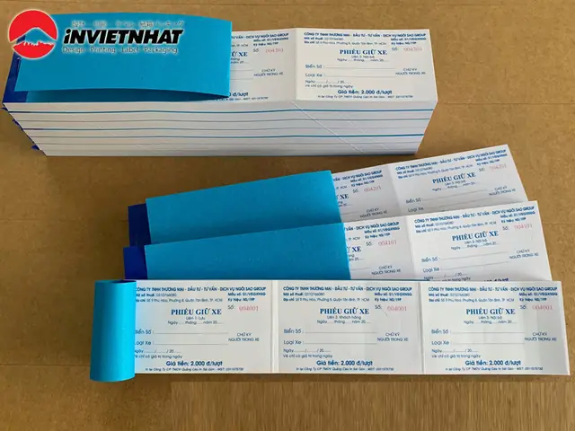 Vé Gửi Xe Ô Tô: Hướng Dẫn Toàn Diện Về Thiết Kế, In Ấn Và Quản Lý Bãi Đỗ Hiệu Quả