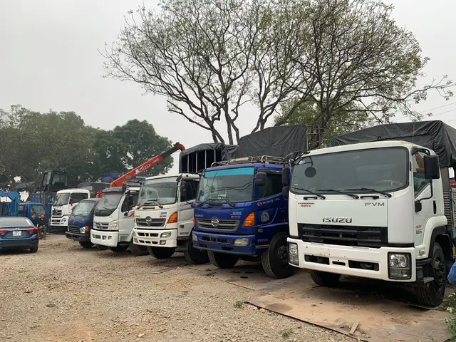 Xe Ô Tô Tải Cũ Hà Nội