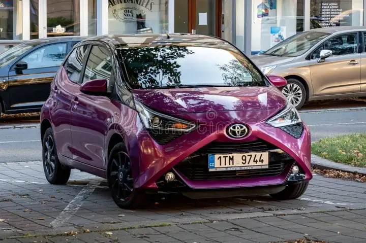 Purple Toyota