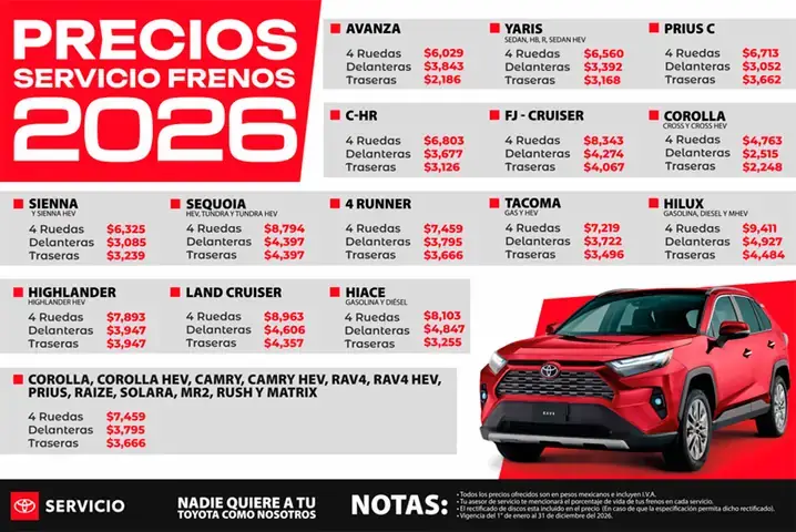 Servicio Toyota Servicio Toyota