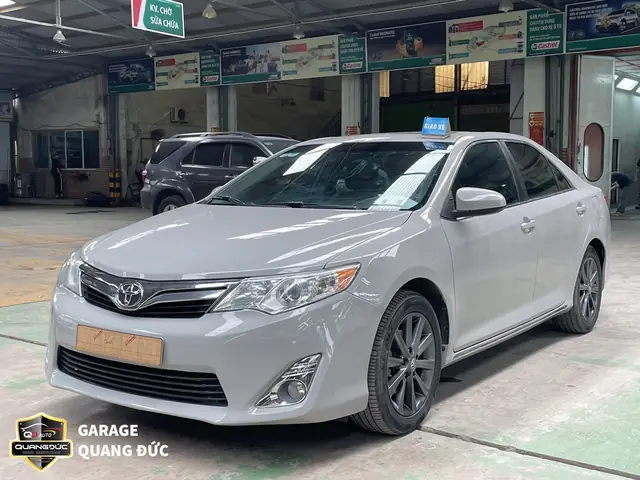 Silver Toyota Camry