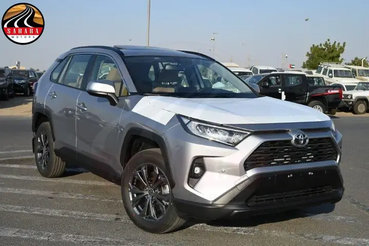 Silver Toyota Rav4