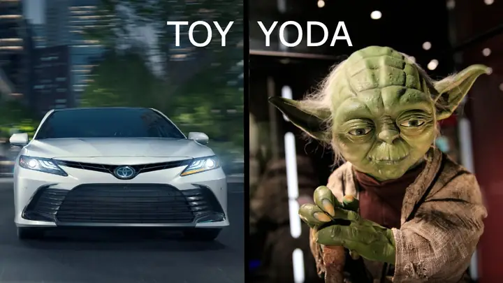 Toy Yoda Toyota
