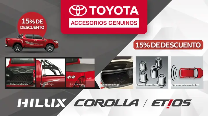 Toyota Accesorios