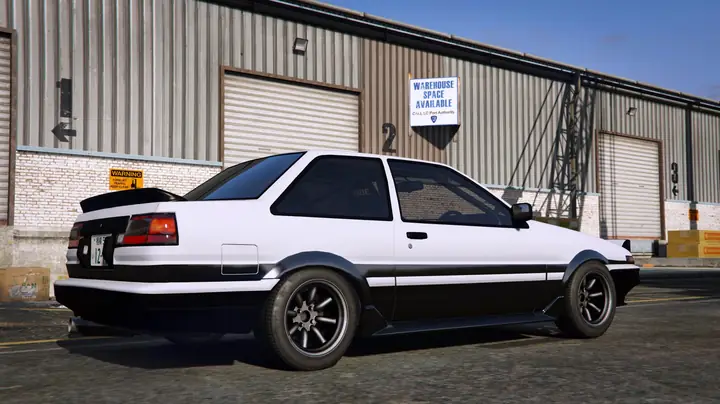 Toyota Ae86 Sedan