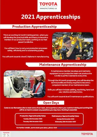 Toyota Apprenticeship
