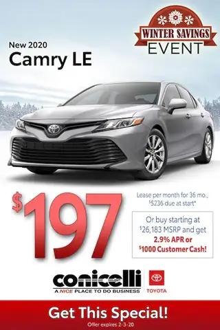 Toyota Lease Specials Toyota Lease Specials
