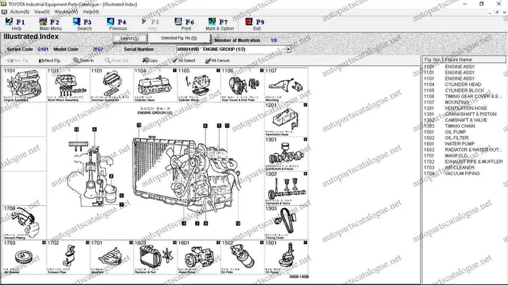 Toyota Parts Catalog