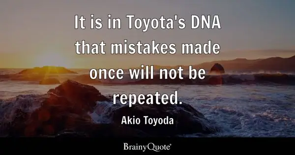 Toyota Quotes
