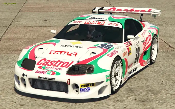 Toyota Supra Castrol