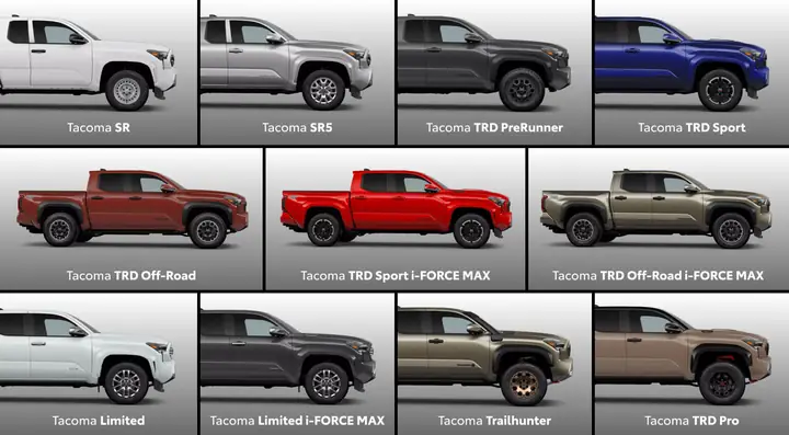 Toyota Tacoma Models