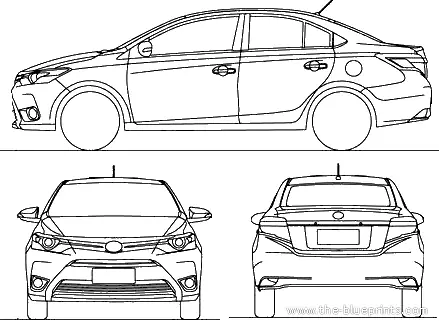 Toyota Vios Blueprint Toyota Vios Blueprint