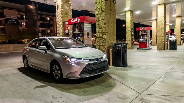 0 Miles To Empty Toyota Corolla