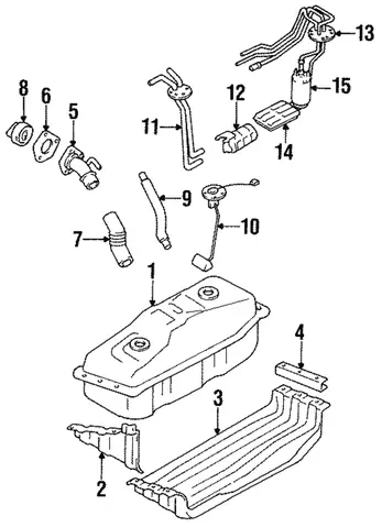 1988 Toyota Pickup Fuel Sending Unit