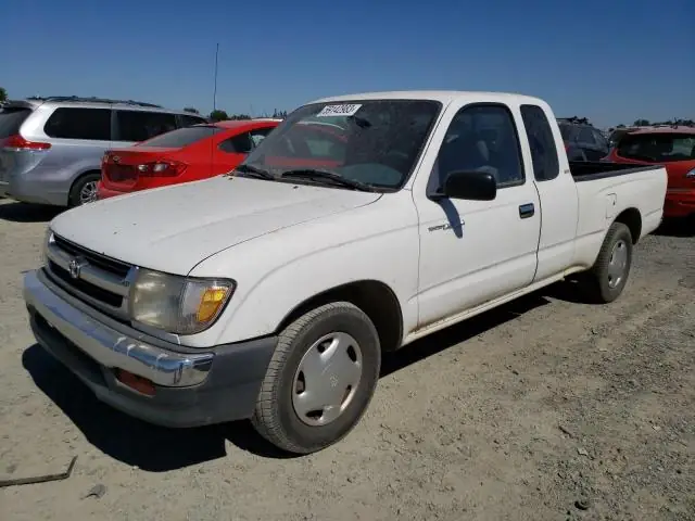 1999 Toyota Tacoma White 1999 Toyota Tacoma White