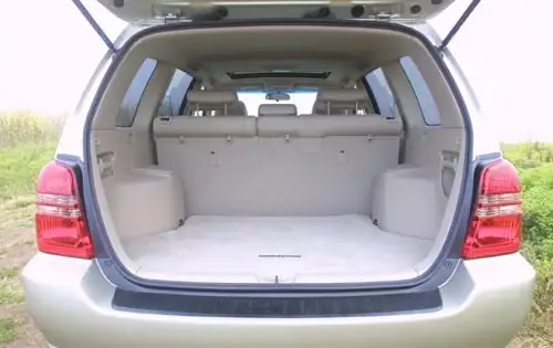 2003 Toyota Highlander Interior