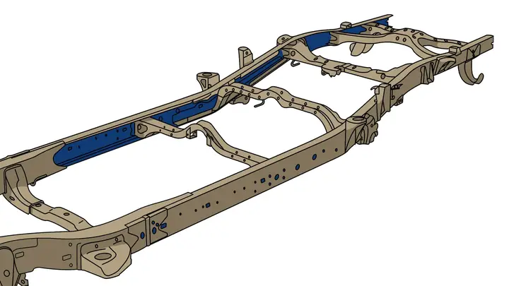 2005 Toyota Tacoma Frame