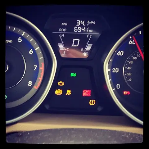 2006 Toyota Highlander Instrument Panel Lights