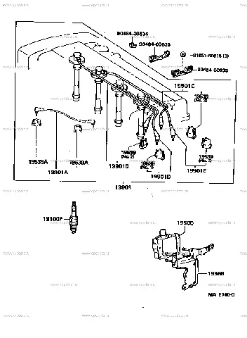 2009 Toyota Corolla Ignition Coil Diagram