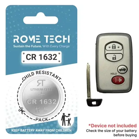 2010 Toyota Camry Key Fob Battery