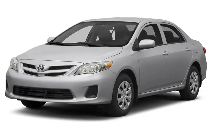2012 Toyota Corolla S Tire Size