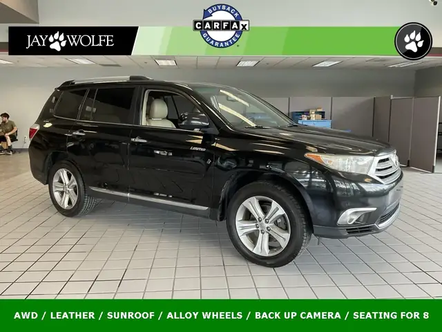 2012 Toyota Highlander Limited Battery Size