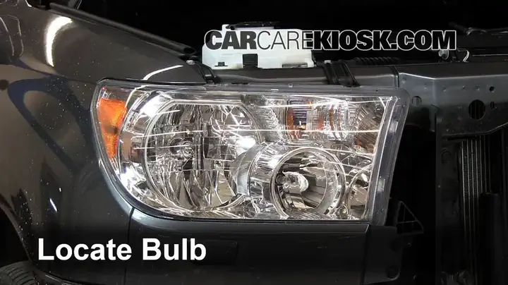 2012 Toyota Sequoia Headlight Bulb Replacement 2012 Toyota Sequoia Headlight Bulb Replacement