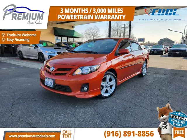 2013 Toyota Corolla S Special Edition 2013 Toyota Corolla S Special Edition